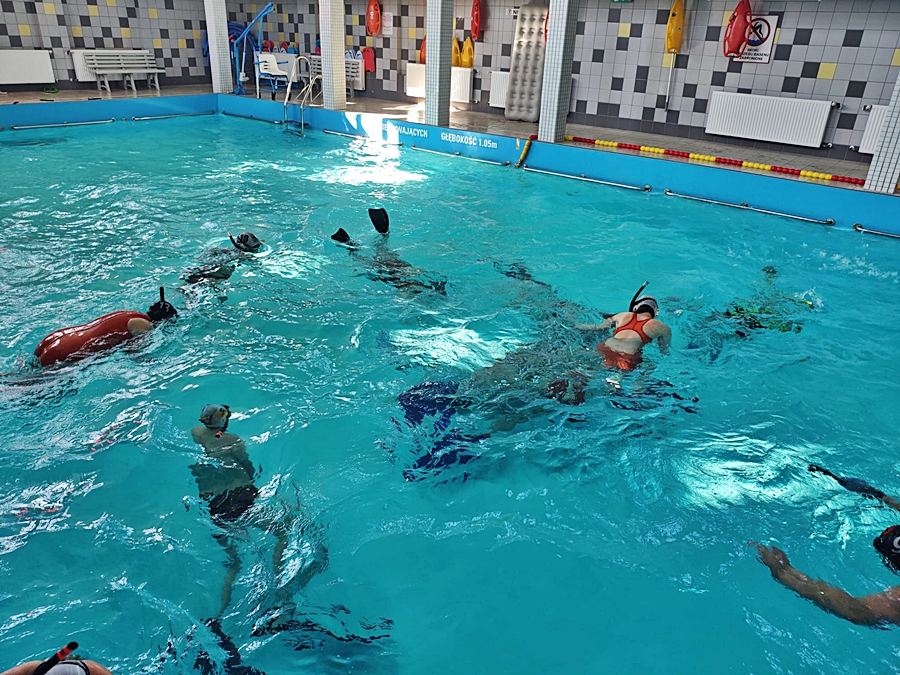 Hokej pod wodą Walenie Siemianowice Śląskie Trening 7 III 2026